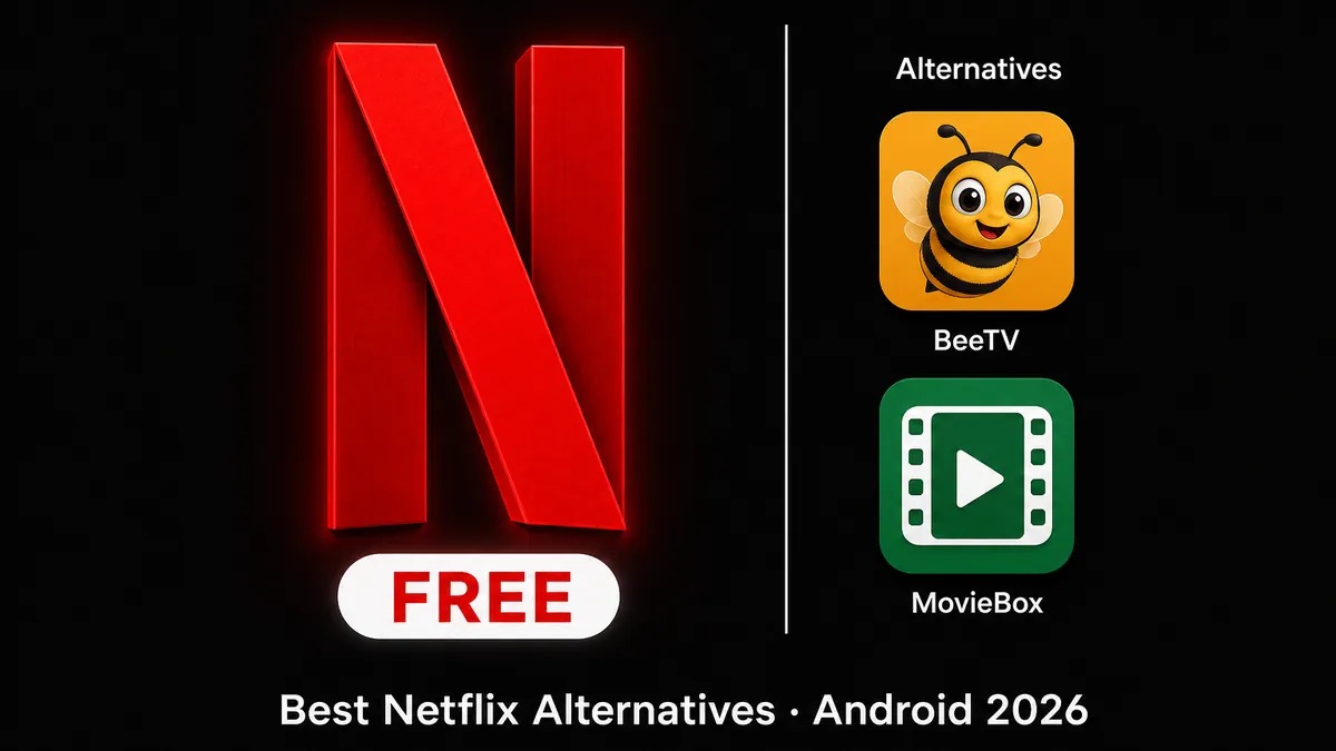 Best Netflix alternatives for Android in 2026 — free streaming apps BeeTV and MovieBox compared