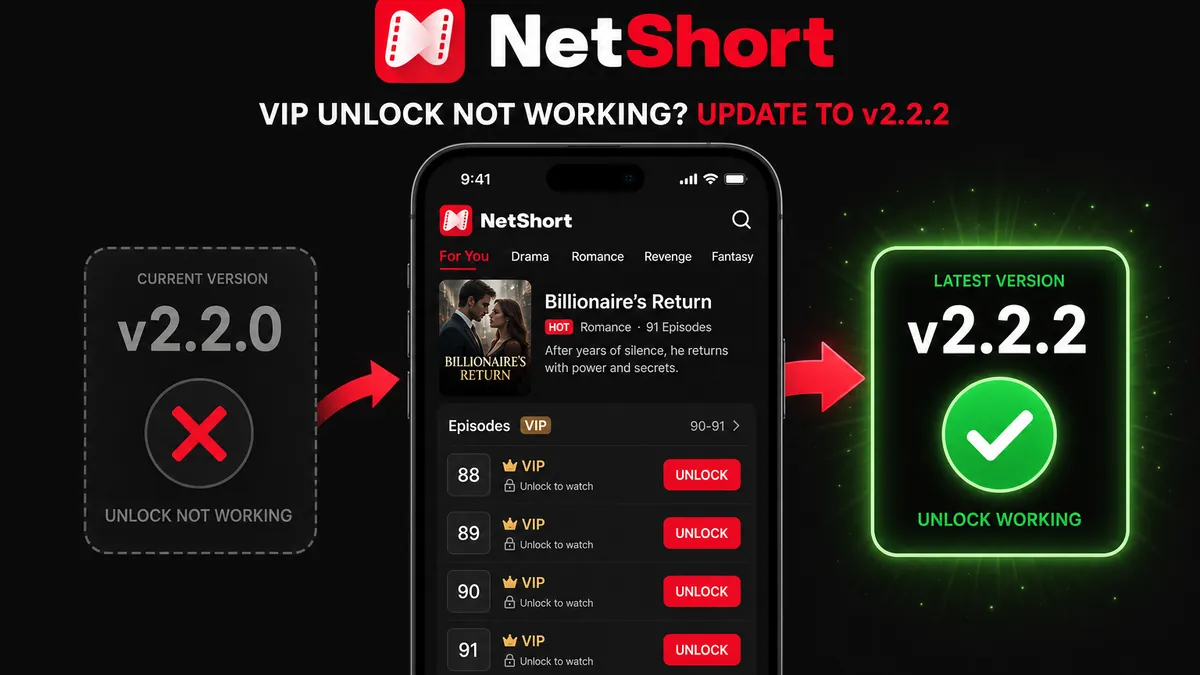 NetShort free episode unlock troubleshooting guide
