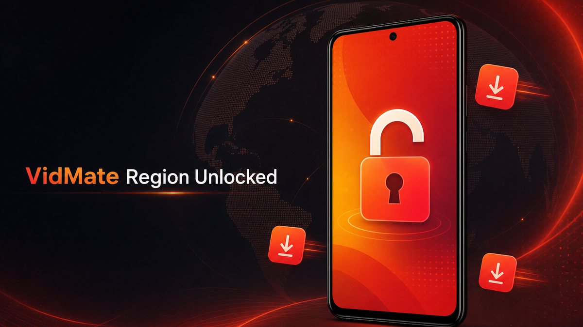 VidMate region unlocked APK guide for Android users blocked by country restrictions